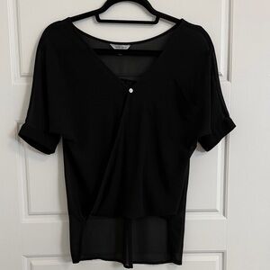 Elegant Black Women's Top